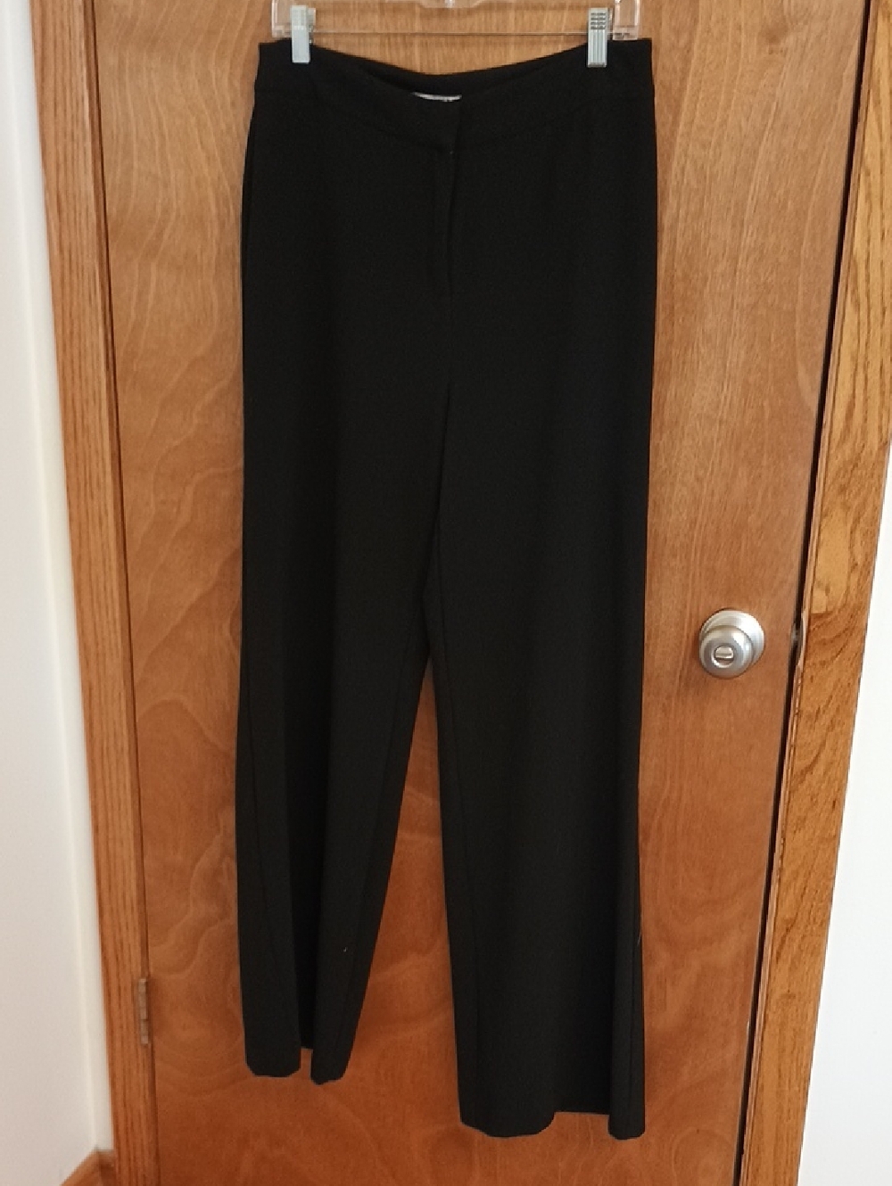 Nanette Lepore Black Wide-Leg Trousers